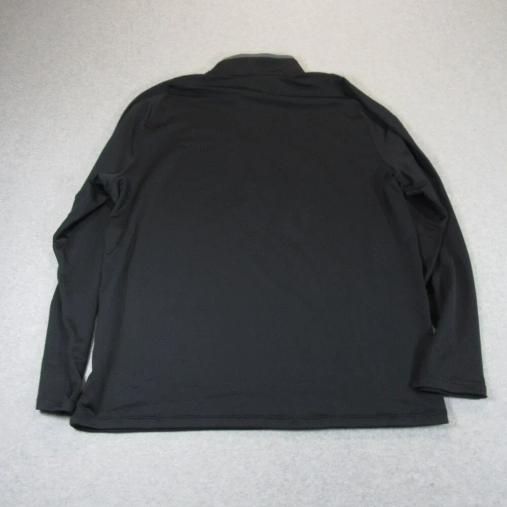 Nike Mens Athletic Performance Pullover Sweatshirt XL Black Stretch‎ Polyester